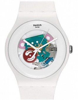 Swatch WHITE LACQUERED SUOW100